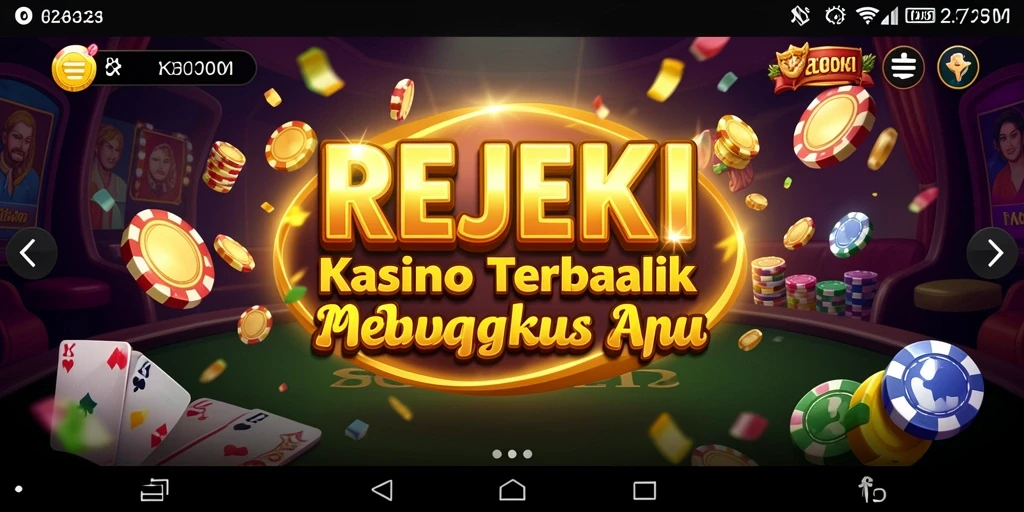 Tampilan menarik dari gameplay <strong>REJEKI</strong> dengan fitur kasino yang menawan.