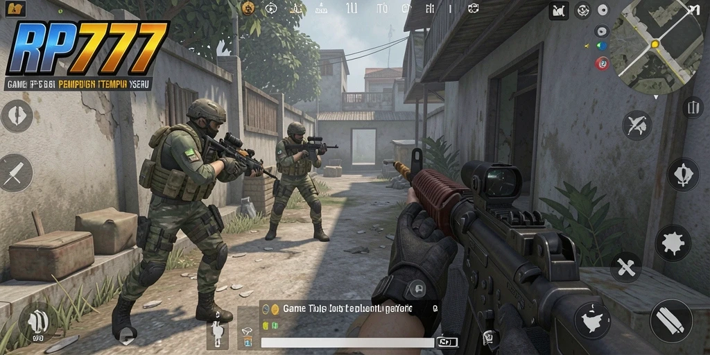 Tangkapan layar utama dari gameplay RP777 yang mendebarkan.